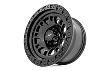 Load image into Gallery viewer, Rough Country 82 Series Wheel | One-Piece | Semi Gloss Black | 15x8 | 5x5.5 | -19mm