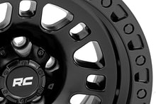 Load image into Gallery viewer, Rough Country 82 Series Wheel | One-Piece | Semi Gloss Black | 15x8 | 5x5.5 | -19mm