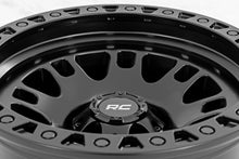 Load image into Gallery viewer, Rough Country 82 Series Wheel | One-Piece | Semi Gloss Black | 15x8 | 5x5.5 | -19mm