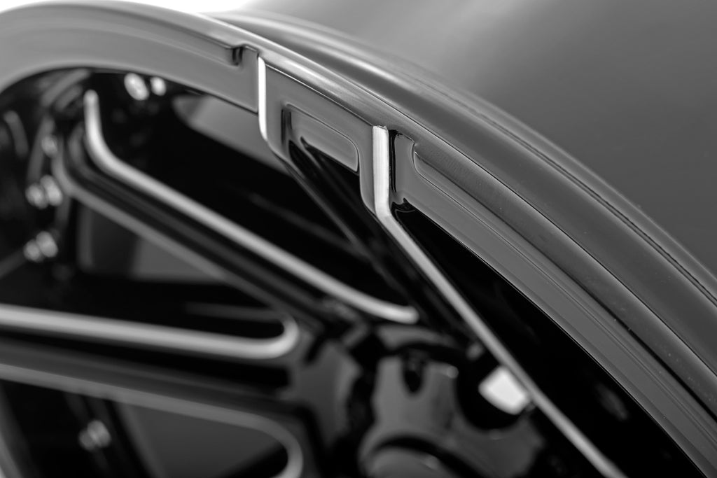 Rough Country 88 Series Wheel | One-Piece | Gloss Black | 20x10 | 5x4.5 | -19mm