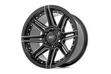Load image into Gallery viewer, Rough Country 88 Series Wheel | One-Piece | Gloss Black | 20x10 | 6x5.5 | -18mm