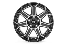 Load image into Gallery viewer, Rough Country 89 Series Wheel | One-Piece | Black Machined Gun Metal | 17x9 | 6x5.5 | -12mm