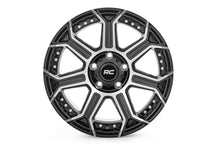 Load image into Gallery viewer, Rough Country 89 Series Wheel | One-Piece | Black Machined Gun Metal | 17x9 | 5x5 | -12mm