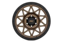 Load image into Gallery viewer, Rough Country 78 Series Wheel | Simulated Beadlock | Bronze/Black | 17x8.5 | 5x4.5 | +0mm