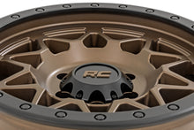 Load image into Gallery viewer, Rough Country 78 Series Wheel | Simulated Beadlock | Bronze/Black | 17x8.5 | 5x4.5 | +0mm