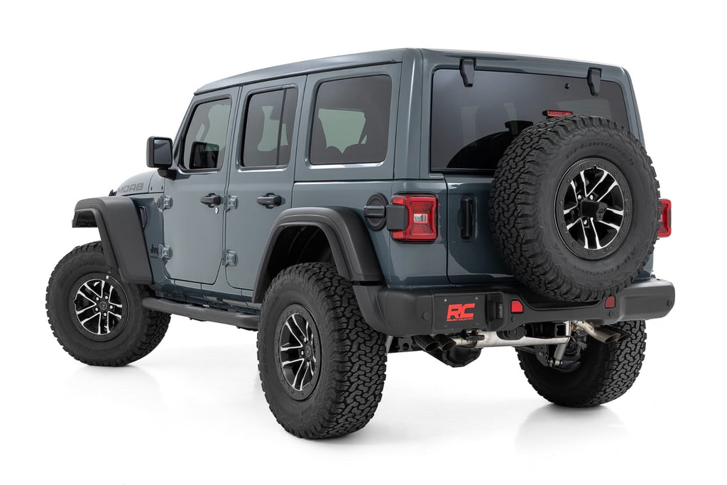 Nerf Steps | 3-Inch Tube | 4 Door | Jeep Wrangler Unlimited 2WD/4WD (2018-2026)
