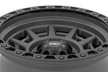 Load image into Gallery viewer, Rough Country 85 Series Wheel | Simulated Beadlock | Gunmetal Gray/Black | 17x9 | 6x5.5 | -18mm