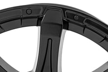 Load image into Gallery viewer, Rough Country 81 Series Wheel | One-Piece | Semi Gloss Black | 20x10 | 6x5.5 | -25mm