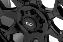 Load image into Gallery viewer, Rough Country 80 Series Wheel | One-Piece | Semi Gloss Black | 20x10 | 5x5 | -19mm