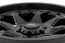 Load image into Gallery viewer, Rough Country 80 Series Wheel | One-Piece | Semi Gloss Black | 20x10 | 5x5 | -19mm