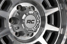 Load image into Gallery viewer, Rough Country 85 Series Wheel | Simulated Beadlock | Full Machine | 17x9 | 6x5.5 | -12mm