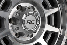 Load image into Gallery viewer, Rough Country 85 Series Wheel | Simulated Beadlock | Full Machine | 17x9 | 5x5 | -12mm