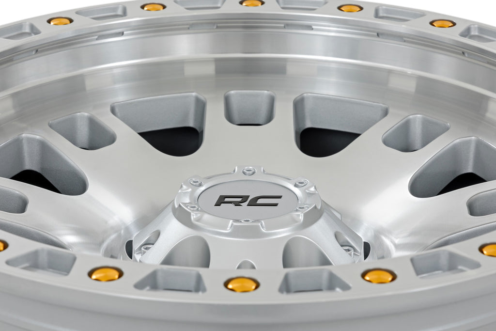 Rough Country 82 Series Wheel | One-Piece | Full Machined | 17x9 | 5x5 | -12mm