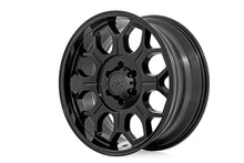 Load image into Gallery viewer, Rough Country 77 Series Wheel | One-Piece | Semi Gloss Black | 20x9 | 6x5.5 | 0mm