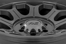 Load image into Gallery viewer, Rough Country 77 Series Wheel | One-Piece | Gunmetal Gray | 20x9 | 6x5.5 | -12mm