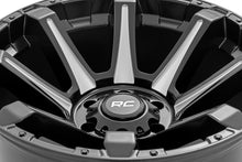 Load image into Gallery viewer, Rough Country 81 Series Wheel | One-Piece | Semi Gloss Black w/machined spokes | 20x9 | 5x5.5 | 0mm