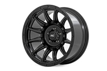 Load image into Gallery viewer, Rough Country 90 Series Wheel | One-Piece | Gloss Black | 20x9 | 6x5.5 | 0mm