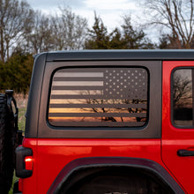 Load image into Gallery viewer, American Flag Window Graphic for Wrangler | Set of 2
