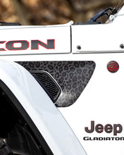 Load image into Gallery viewer, Fender Vent Decal Set | Animal Print - fits Wrangler JL &amp; Gladiator JT