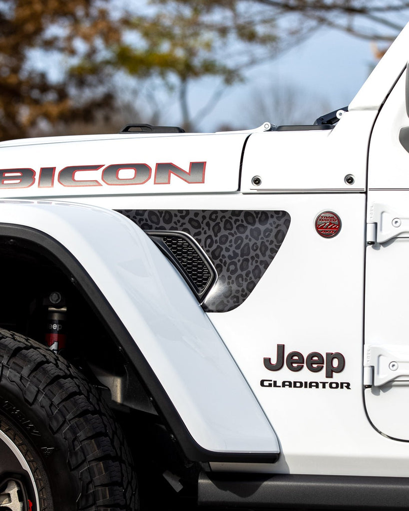 Fender Vent Decal Set | Animal Print - fits Wrangler JL & Gladiator JT