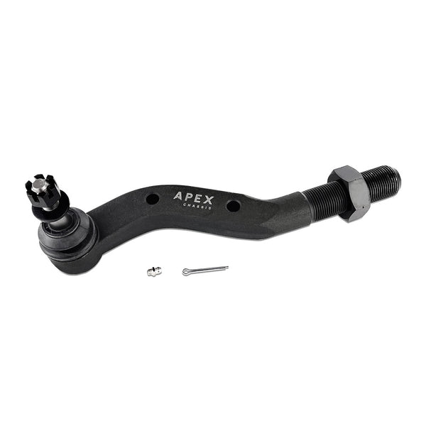 Apex Chassis Steering Tie Rod Apex Chassis Heavy Duty 2.5 Ton Tie Rod Assembly in Black Anodized Aluminum Fits 19-22 Jeep Gladiator JT 18-22 Jeep Wrangler JL/JLU Rubicon Mohave Sahara Sport - Apex Chassis - KIT121