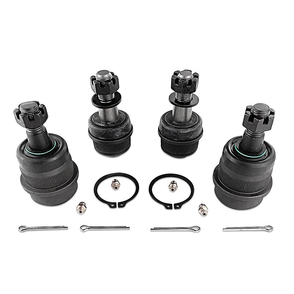 Apex Chassis Suspension Ball Joint Apex Chassis Heavy Duty Ball Joint Kit Fits: 07-18 Jeep Wrangler JK  99-04 Jeep Grand Cherokee Includes: 2 Upper & 2 Lower - Apex Chassis - KIT102