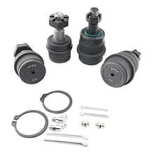 Load image into Gallery viewer, Apex Chassis Suspension Ball Joint Apex Chassis Heavy Duty Ball Joint Kit Fits: 90-01 Jeep Cherokee 90-92 Jeep Comanche 93-98 Jeep Grand Cherokee 97-06 Jeep Wrangler TJ 87-95 Jeep Wrangler YJ Includes: 2 Upper &amp; 2 Lower - Apex Chassis - KIT103