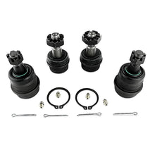 Load image into Gallery viewer, Apex Chassis Suspension Ball Joint Apex Chassis Heavy Duty Ball Joint Kit Fits: 90-01 Jeep Cherokee 90-92 Jeep Comanche 93-98 Jeep Grand Cherokee 97-06 Jeep Wrangler TJ 87-95 Jeep Wrangler YJ Includes: 2 Upper &amp; 2 Lower - Apex Chassis - KIT103