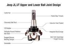 Load image into Gallery viewer, Apex Chassis Suspension Ball Joint Apex Chassis Heavy Duty Front Upper Ball Joint Fits: 18-21 Jeep Wrangler JL JLU/Gladiator JT - Apex Chassis - BJ160