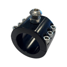 Load image into Gallery viewer, Apex Chassis Steering Stabilizer Apex Chassis Heavy Duty Stabilizer Clamp Black 1.75 Inch ID Fits: Fox ATS - Apex Chassis - DC151
