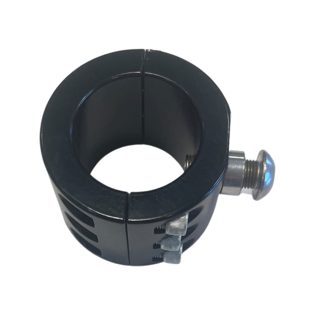 Apex Chassis Steering Stabilizer Apex Chassis Heavy Duty Stabilizer Clamp Black 2 Inch ID Fits: Fox ATS - Apex Chassis - DC150