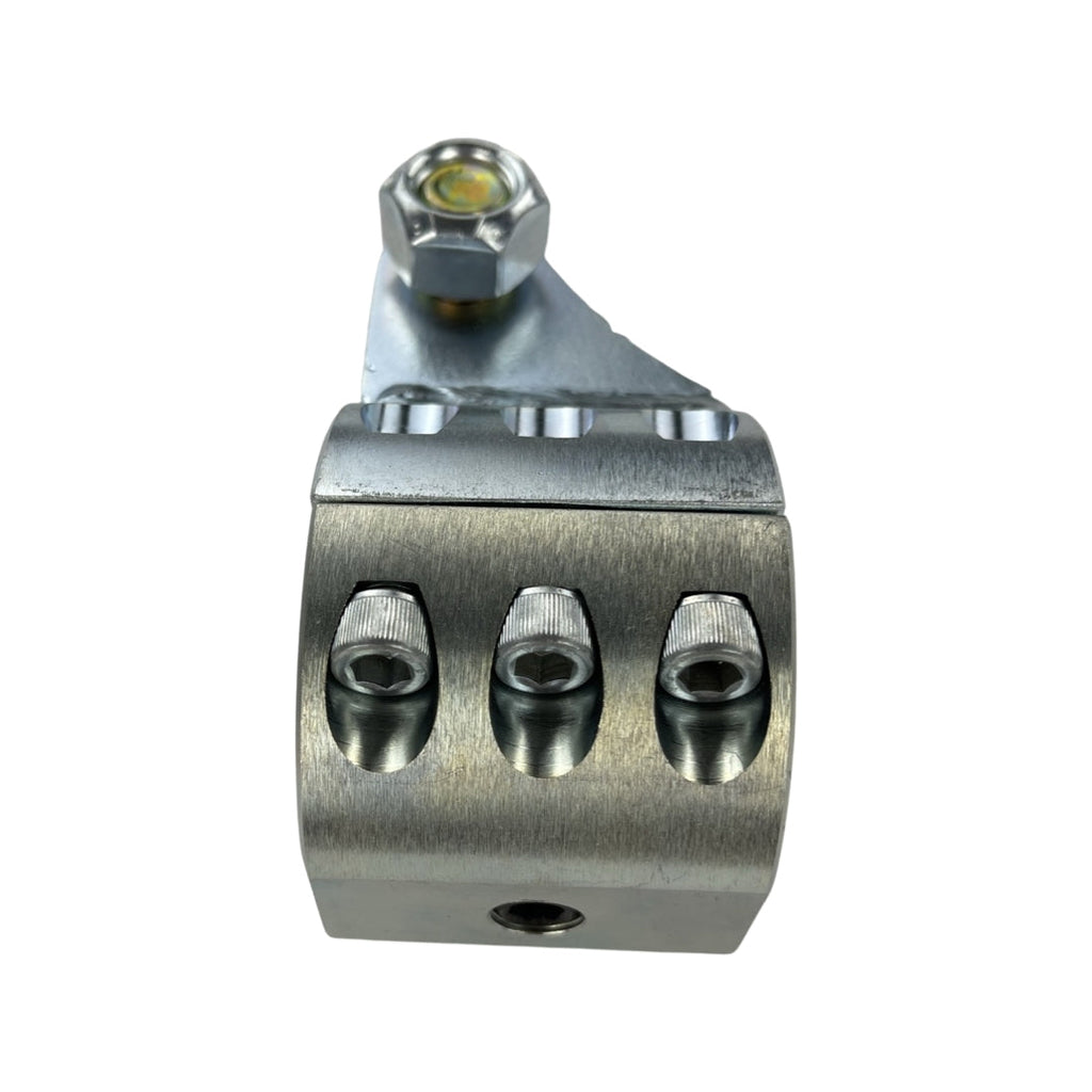 Apex Chassis HD Steering Apex Chassis Heavy Duty Stabilizer Clamp Double Shear Hydro Assist  Zinc 1.75 Inch ID - Apex Chassis - DC113