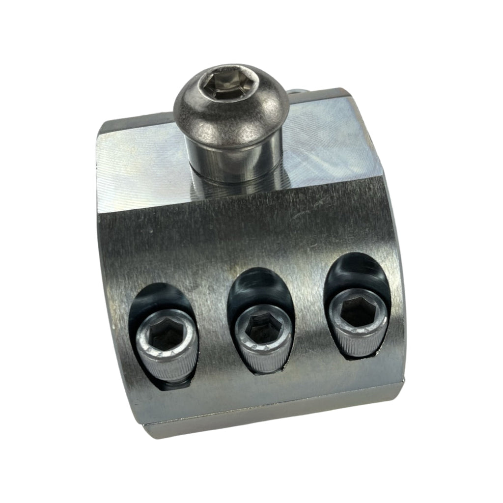 Apex Chassis Steering Stabilizer Apex Chassis Heavy Duty Stabilizer Clamp Zinc 2 Inch ID Fits: Fox ATS - Apex Chassis - DC104