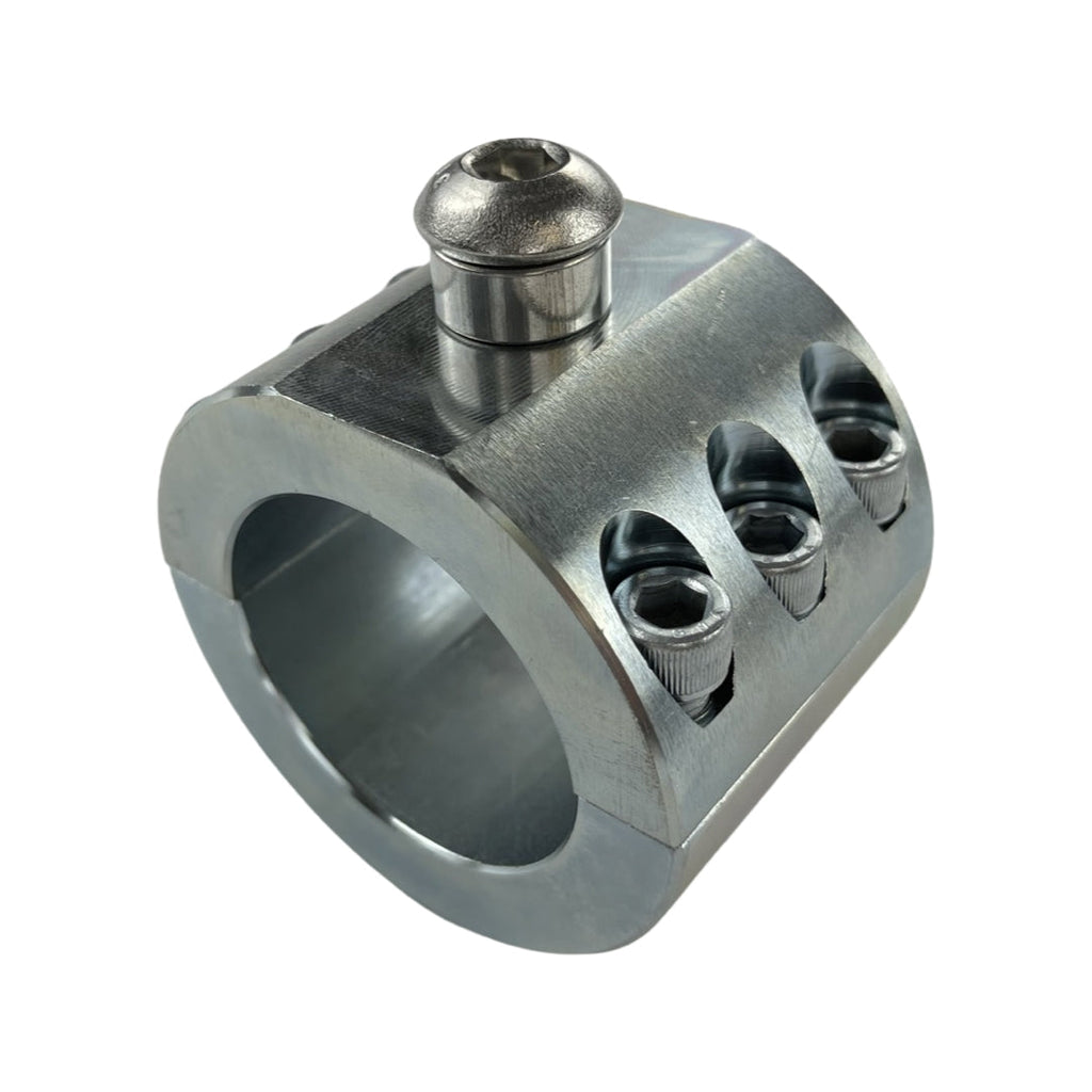 Apex Chassis Steering Stabilizer Apex Chassis Heavy Duty Stabilizer Clamp Zinc 2 Inch ID Fits: Fox ATS - Apex Chassis - DC104