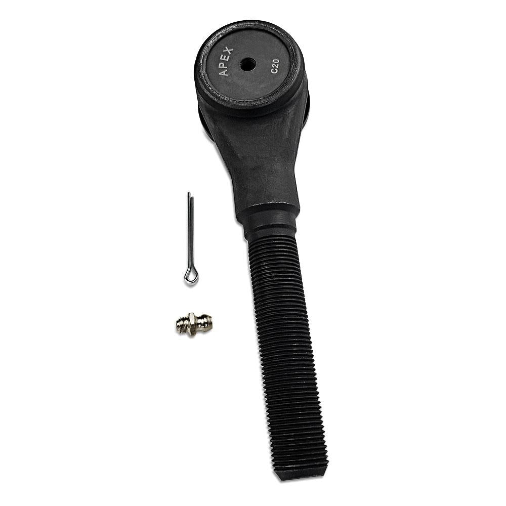 Apex Chassis Steering Tie Rod End Apex Chassis Heavy Duty Tie Rod End Left Outer Fits: 91-01 Cherokee 91-92 Comanche 93-98 Jeep Grand Cherokee 96-06 Jeep Wrangler TJ 91-95 Wrangler YJ - Apex Chassis - TR123