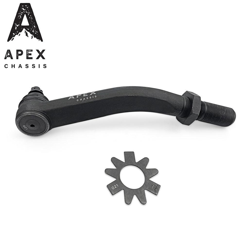 Apex Chassis Steering Drag Link Drag Link End Left Hand Front Right Knuckle Wrangler JK Apex Chassis - Apex Chassis - DL121