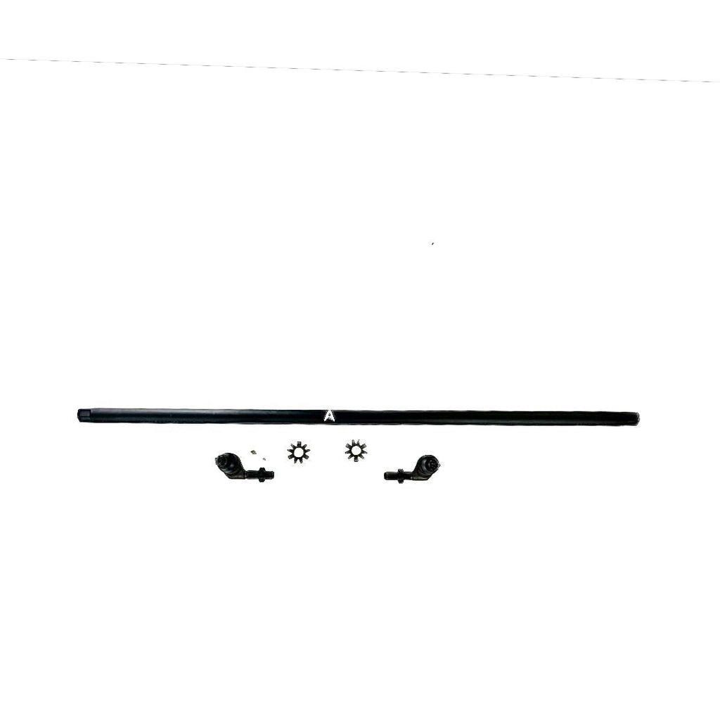 Apex Chassis Steering Tie Rod Jeep Wrangler JK - 1 Ton Tie Rod Kit - Black Aluminum Apex Chassis - Apex Chassis - KIT151