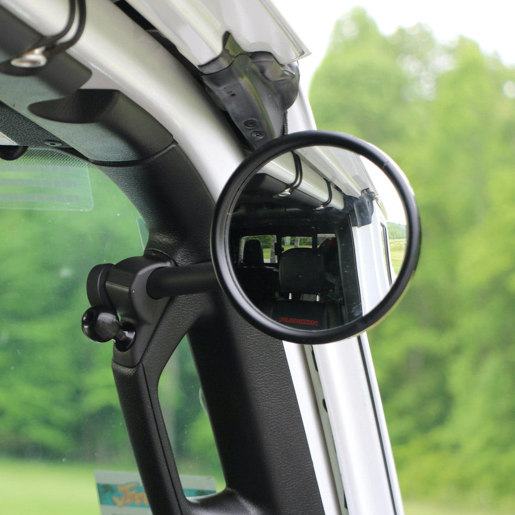 A-Pillar Single Side Mirror For 2018 - 2023 Jeep Wrangler JL & Gladiator - CMM Offroad