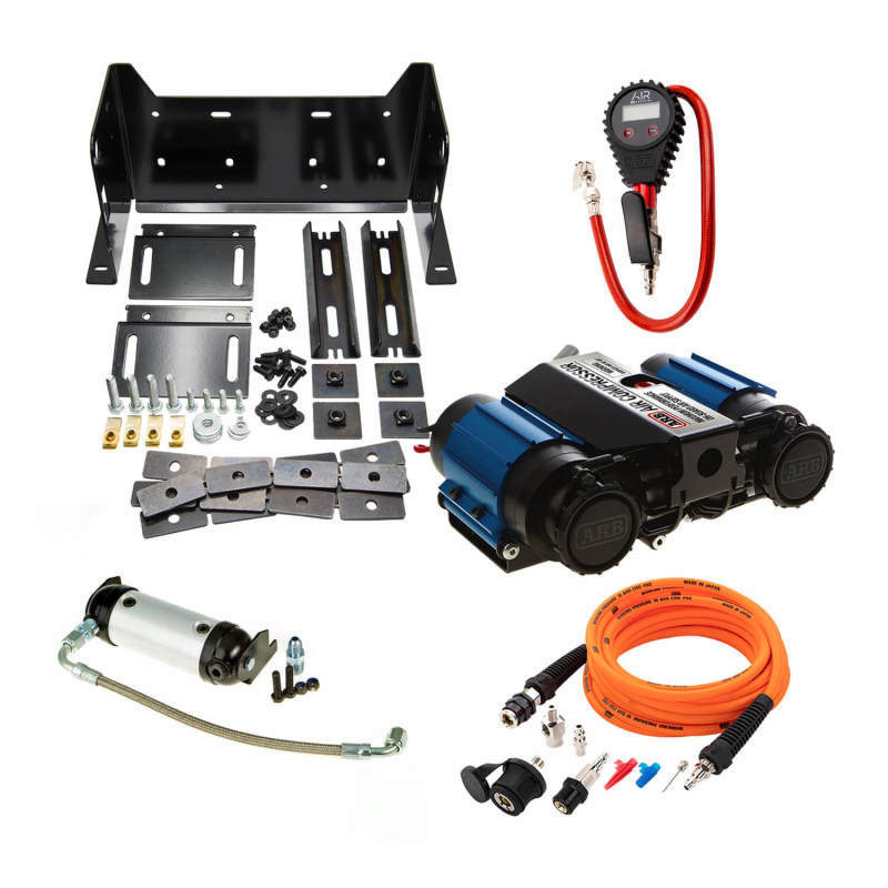 ARB Air Compressor Systems ARB High Performance Twin On-Board Compressor Kit - 12V