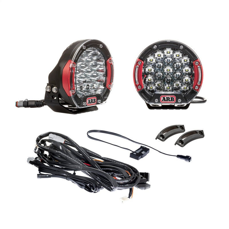 ARB Driving Lights ARB Intensity SOLIS 21 2 Flood Kit With Loom