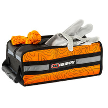 Load image into Gallery viewer, ARB Tow Straps ARB Micro Recovery Bag Orange/Black Topographic Styling PVC Material