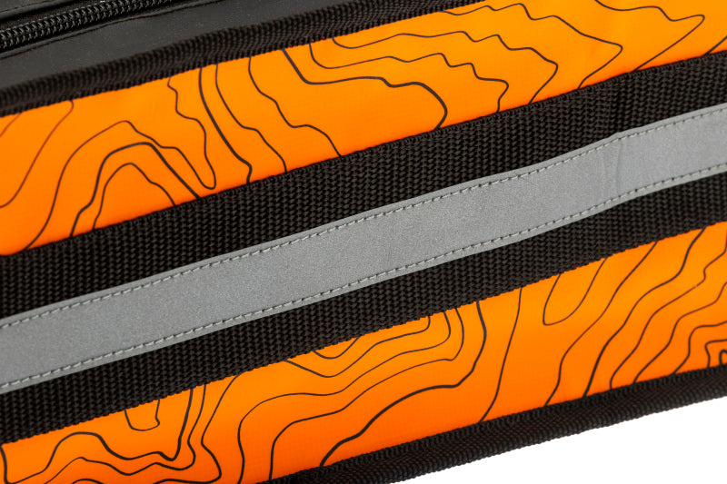 ARB Tow Straps ARB Micro Recovery Bag Orange/Black Topographic Styling PVC Material