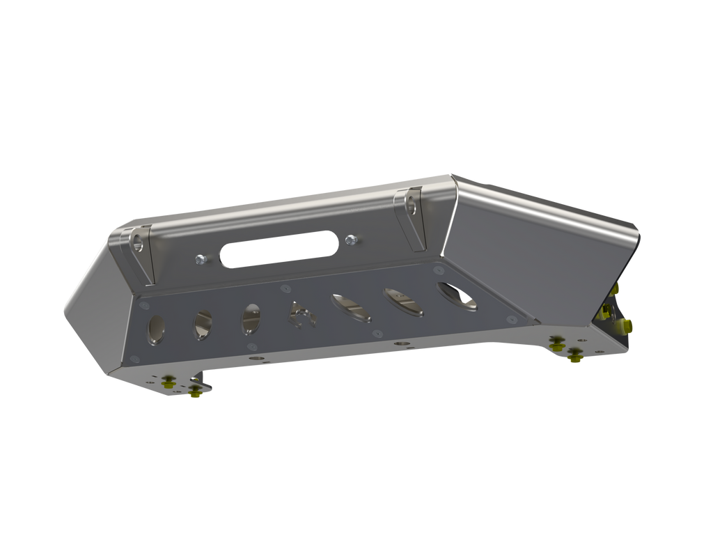 Artec Industries Front Bumpers 07-Up Jeep Wranger/Gladiator High Clearance Front Bumper Powdercoat Black Steel - Artec Industries - JJ9021
