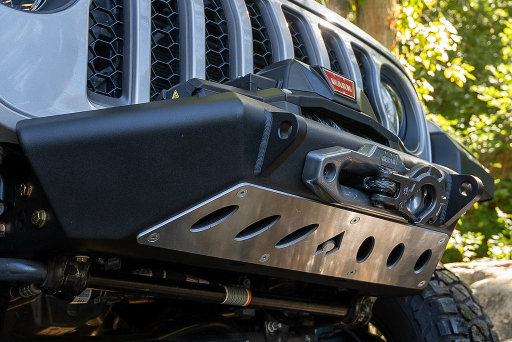 Artec Industries Front Bumpers 07-Up Jeep Wranger/Gladiator High Clearance Front Bumper Raw Steel - Artec Industries - JJ8021