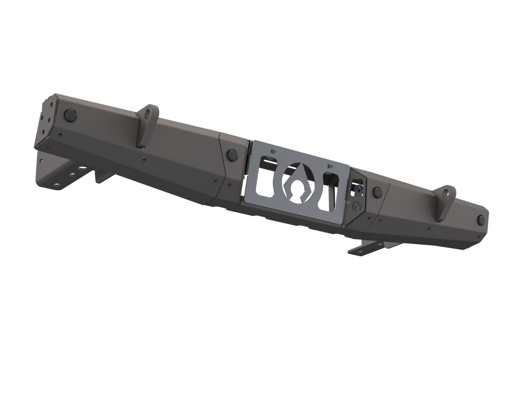 Artec Industries Rear Bumpers 07-Up Jeep Wranger/Gladiator High Clearance Rear Bumper Center Section Raw Steel - Artec Industries - JT0117