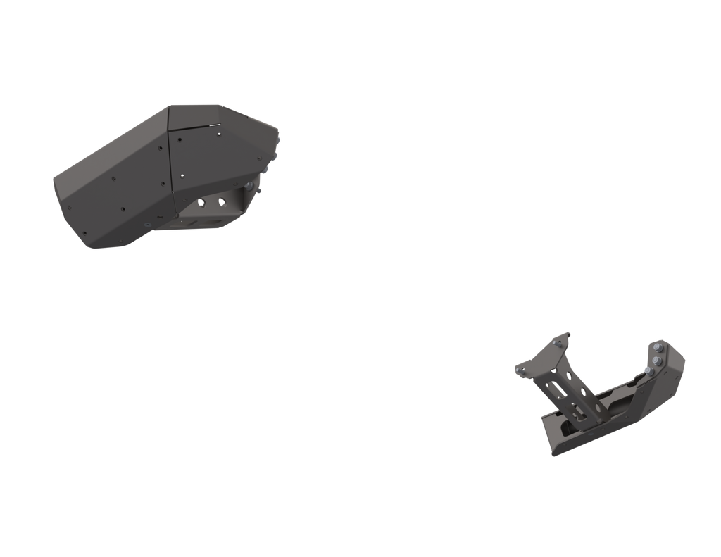 Artec Industries Rear Bumpers 07-Up Jeep Wranger/Gladiator High Clearance Rear Bumper Corner Pods Boatside Cut Raw Steel - Artec Industries - JT0120