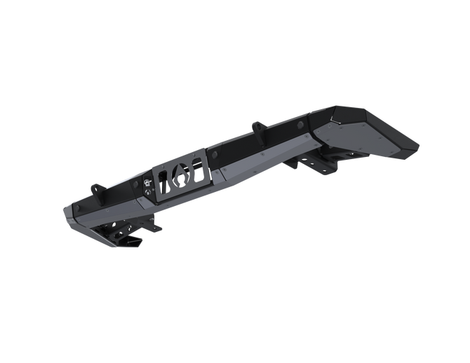 Artec Industries Rear Bumpers 07-Up Jeep Wranger/Gladiator High Clearance Rear No Cut Bumper End Pods Black Powdercoat Steel - Artec Industries - JT9020