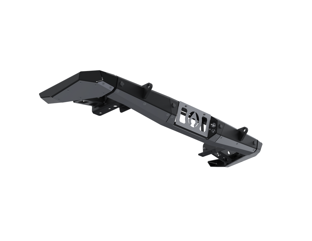 Artec Industries Rear Bumpers 07-Up Jeep Wranger/Gladiator High Clearance Rear No Cut Bumper End Pods Raw Steel - Artec Industries - JT0020