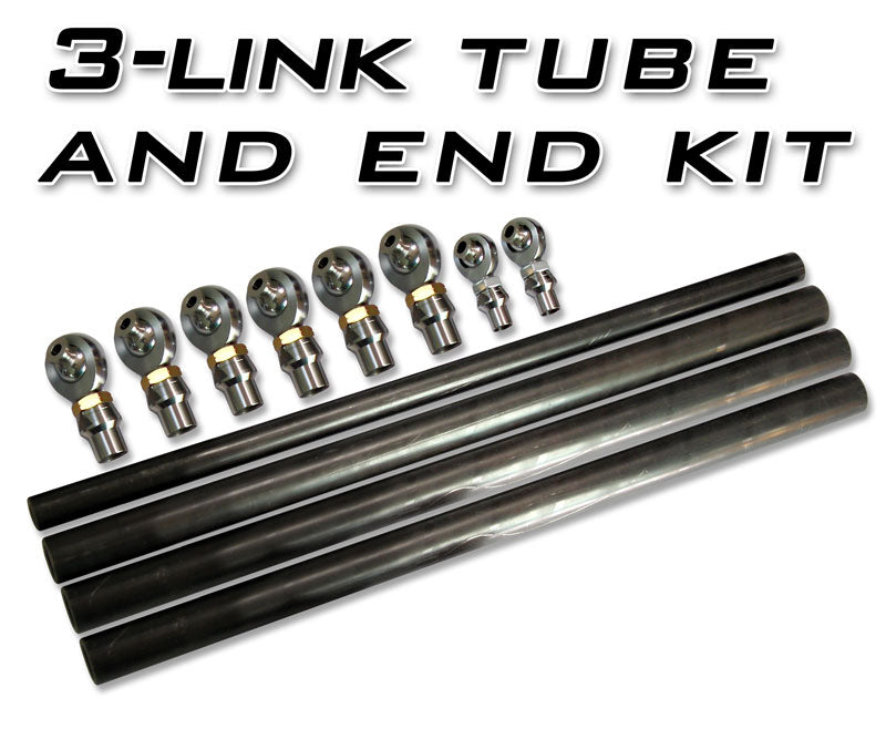 Artec Industries Three Link Kits 3 Link Tube and Rod End Kit 1.25 Rod Ends Artec Industries - Artec Industries - LK4003