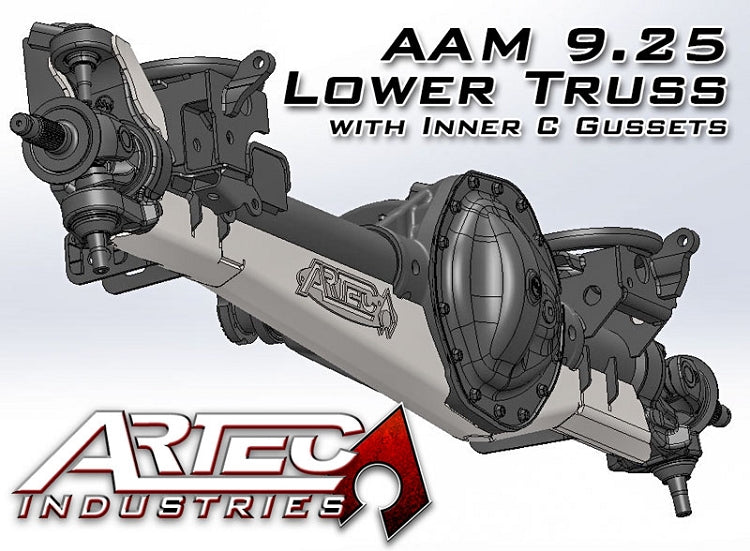 Artec Industries Axle Truss AAM 9.25 Lower Truss W/Inner C Gussets Artec Industries - Artec Industries - TR9251